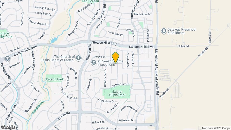 5406 Gentle Wind Rd Map and Location Details