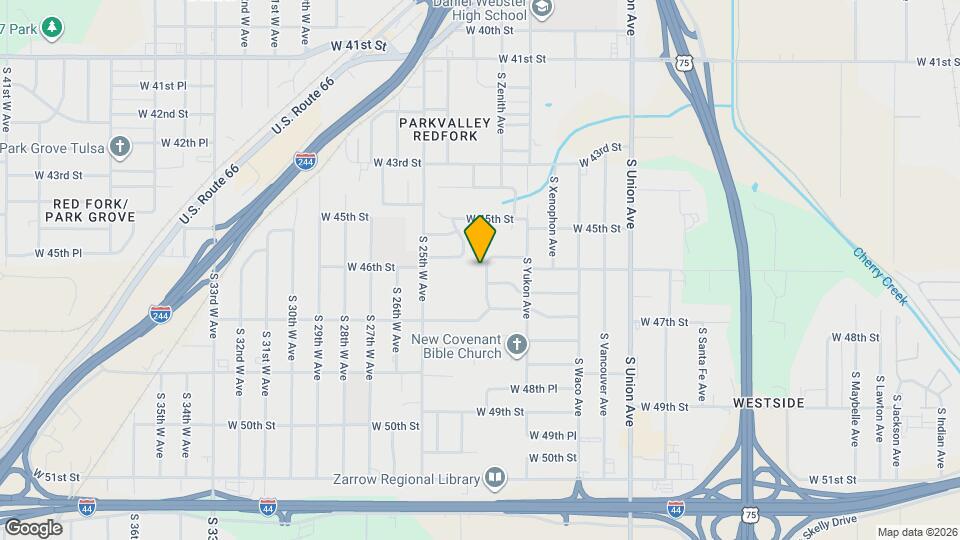 4542 S 23rd W Ave Mapa y Detalles de la Ubicación