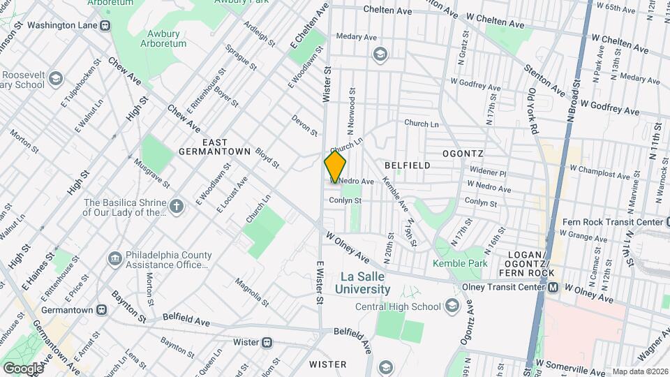 2153 W Grange Ave Map and Location Details