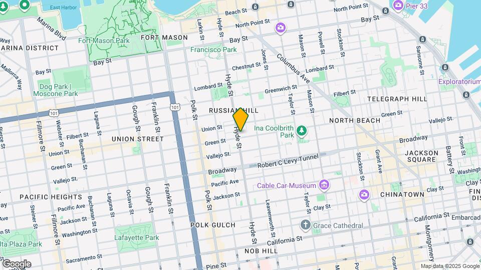 1906 Hyde St Map and Location Details