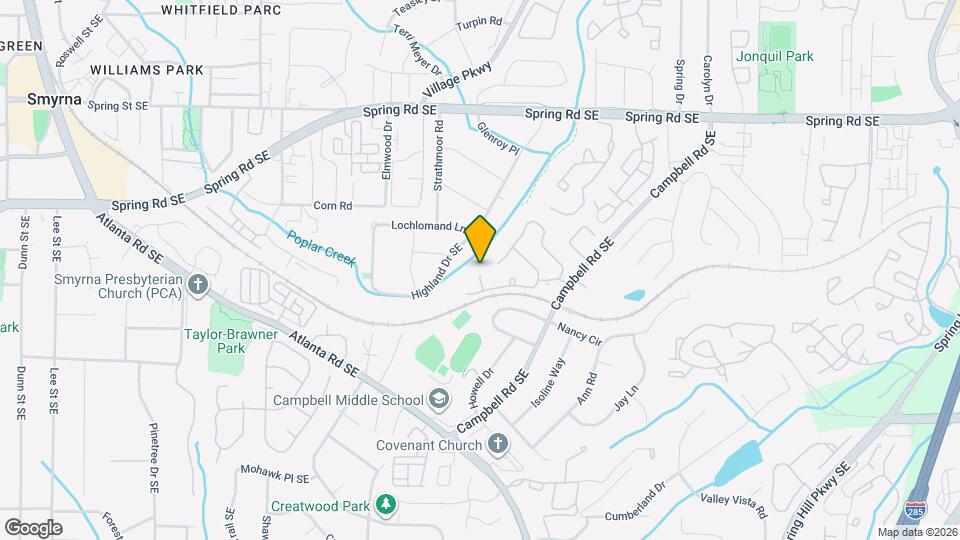 2562 Oakwood Trce Map and Location Details