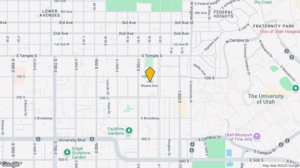 1143 E Bueno Ave, Unit #U Map and Location Details