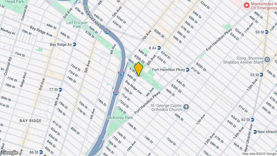 6709 Eighth Ave Map and Location Details