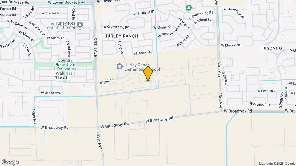 8725 West Odeum Ln Mapa y Detalles de la Ubicación