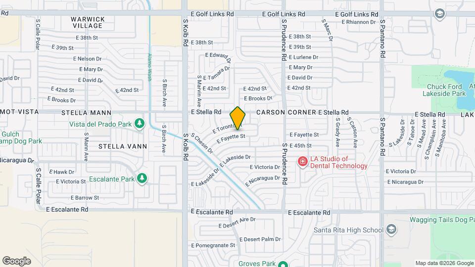 7309 E Fayette St Mapa y Detalles de la Ubicación
