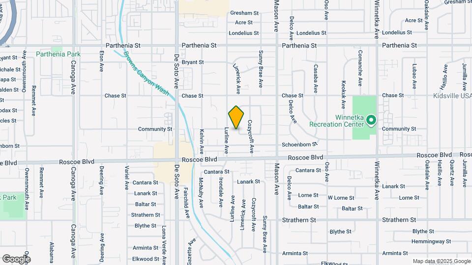 8363 Limerick Ave Map and Location Details