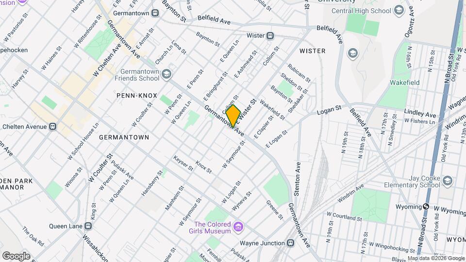 5038 Germantown Ave Map and Location Details