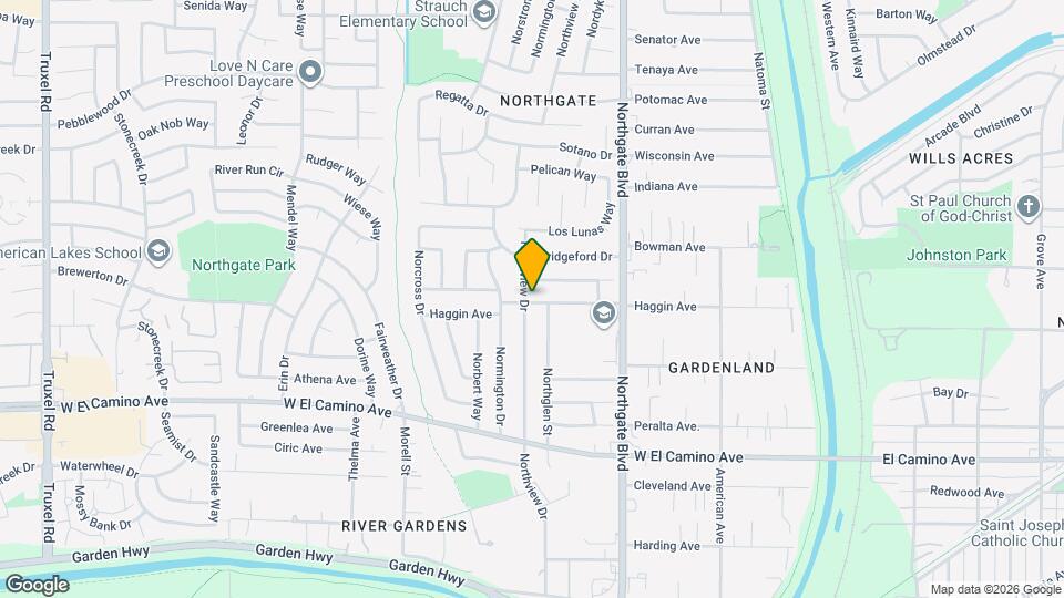 2800 Northview Dr Mapa y Detalles de la Ubicación