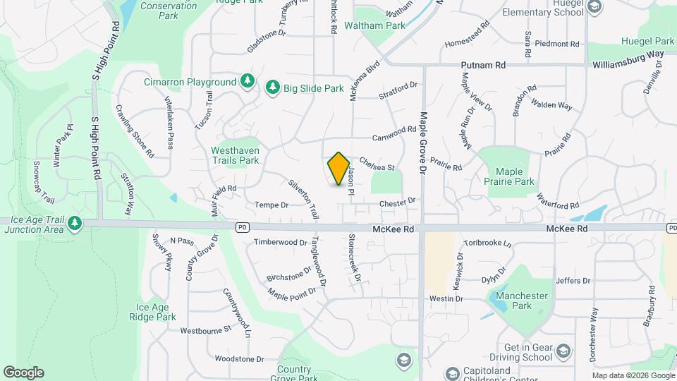 3051 Greenway Trl Map and Location Details