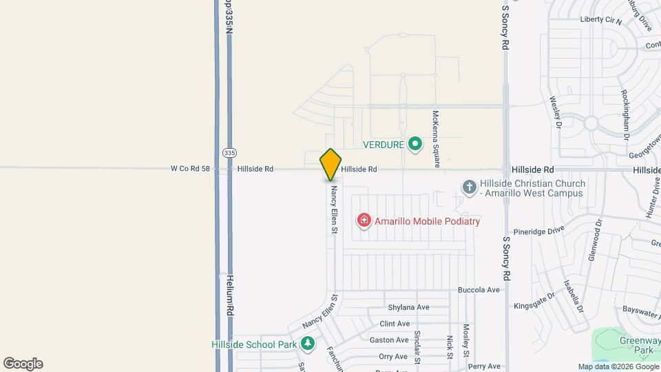 6010 Nancy Ellen St Map and Location Details