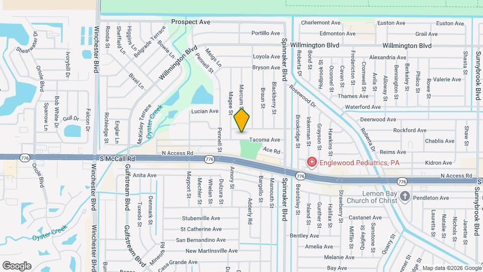9410 Tacoma Ave Map and Location Details