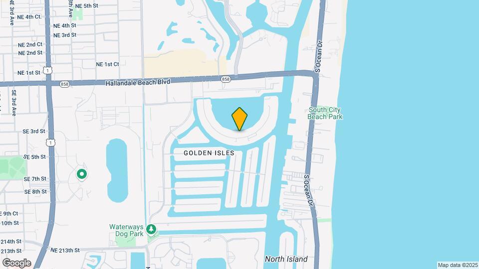 300 Golden Isles Dr Map and Location Details