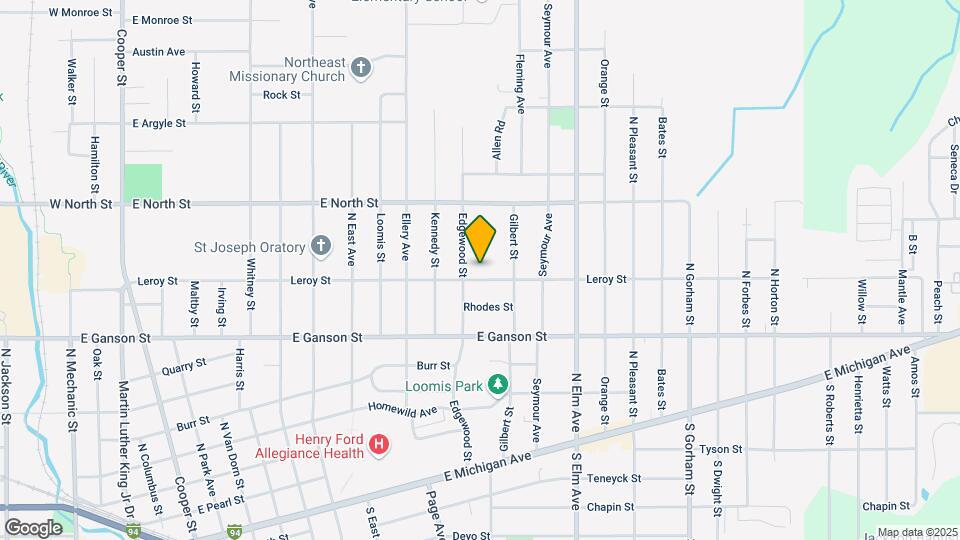 1308 Leroy St Map and Location Details