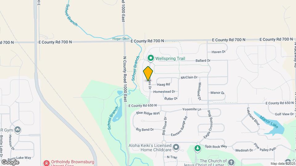 6660 Branches Dr Map and Location Details