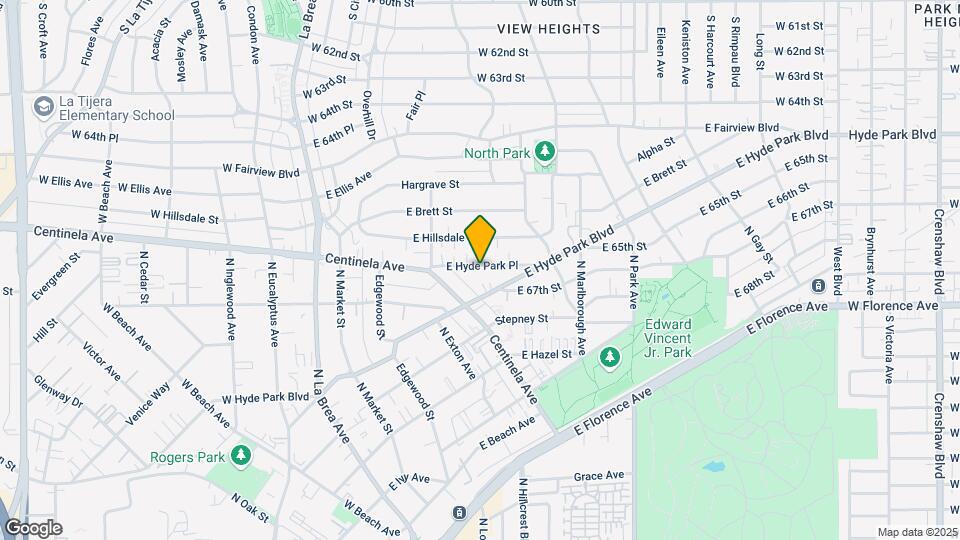 548 Hyde Park Pl Map and Location Details