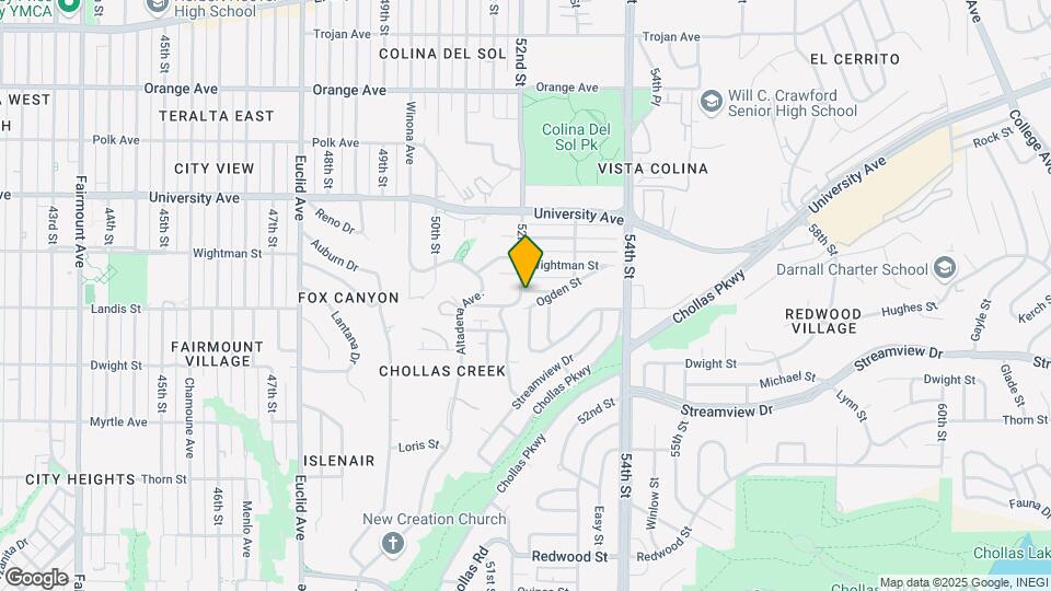 5201 Landis St Mapa y Detalles de la Ubicación