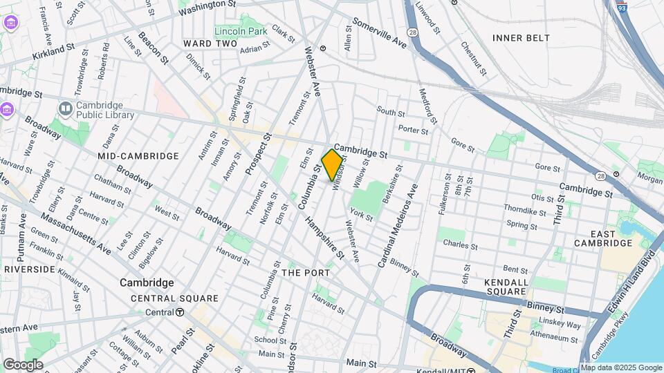 42 Lincoln St, Unit #2 Map and Location Details