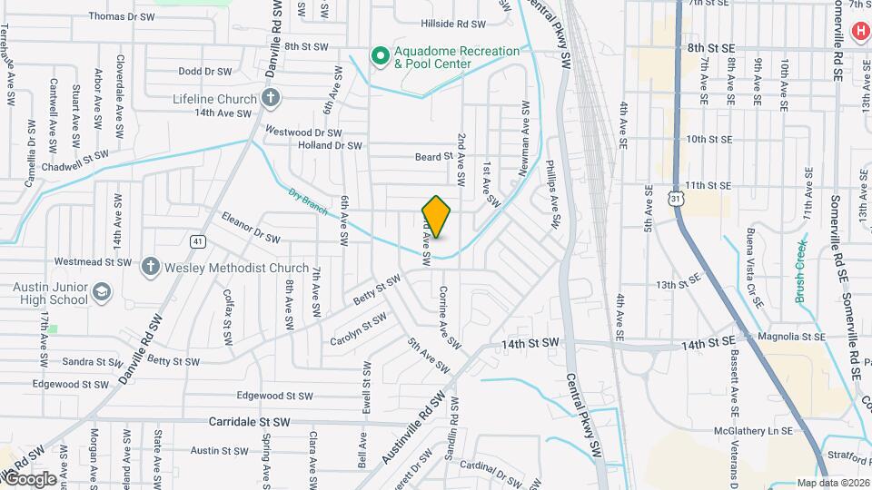 1610 3rd Ave SW Map and Location Details