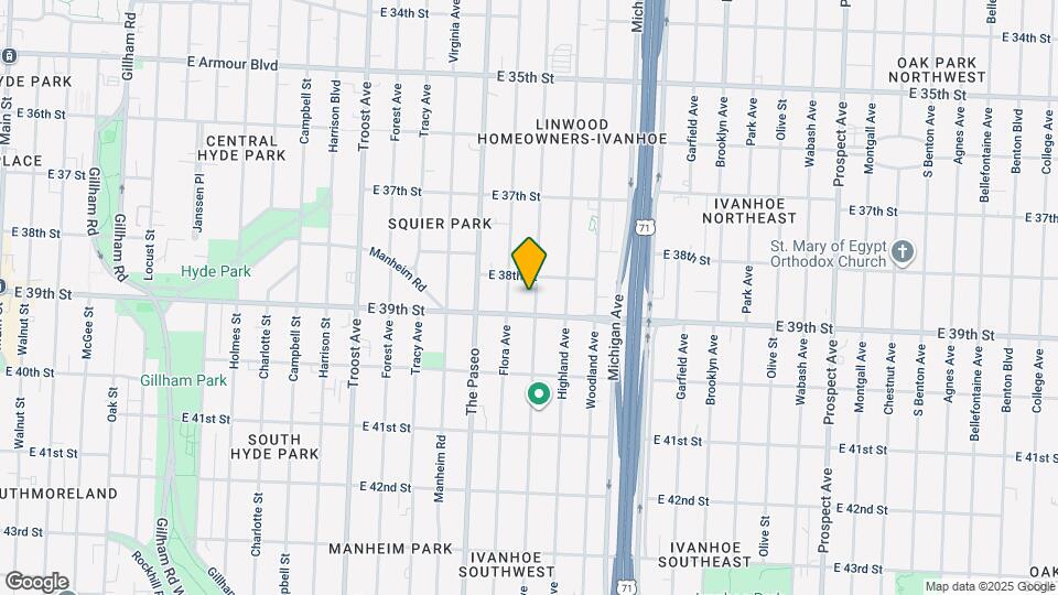 3814 Wayne Ave Mapa y Detalles de la Ubicación