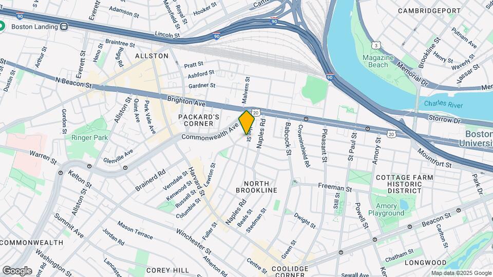 19 Hamilton Rd, Unit 1 Map and Location Details