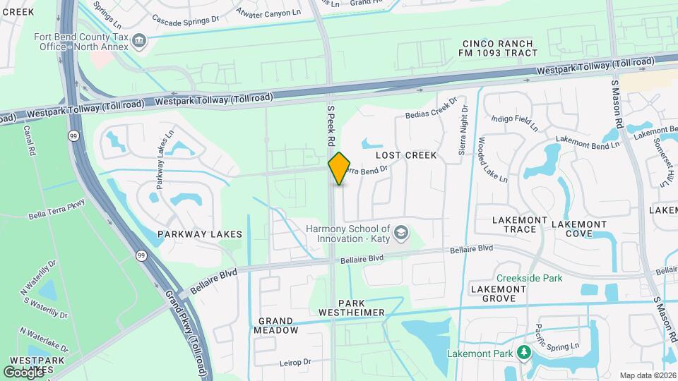 7330 Jacobs Well Dr Mapa y Detalles de la Ubicación
