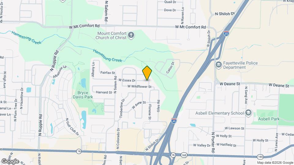 3031 W Essex Dr Map and Location Details