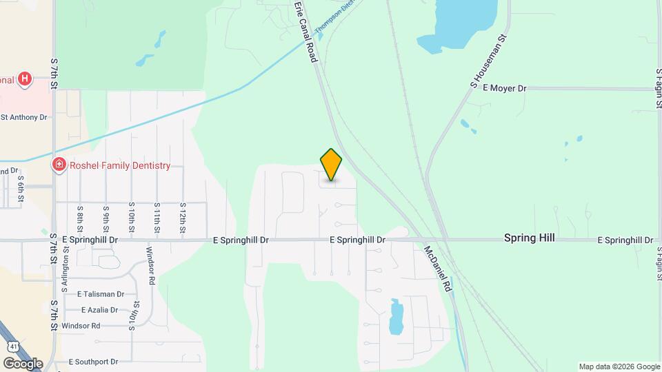 4299 S Avery St Map and Location Details