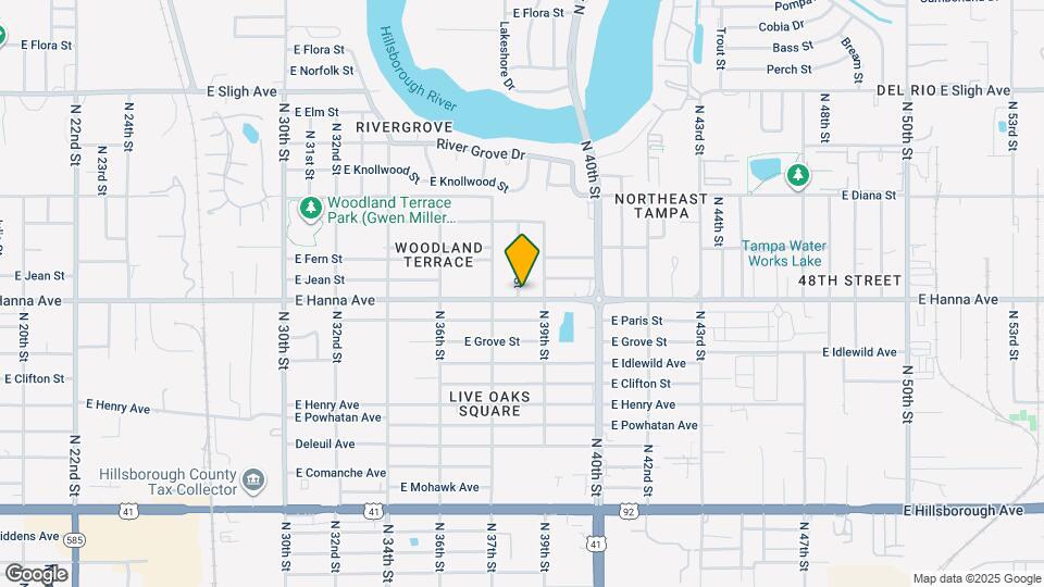 6201 N 38th St Map and Location Details