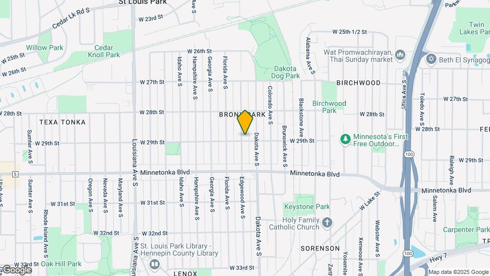 2853 Edgewood Ave S Map and Location Details
