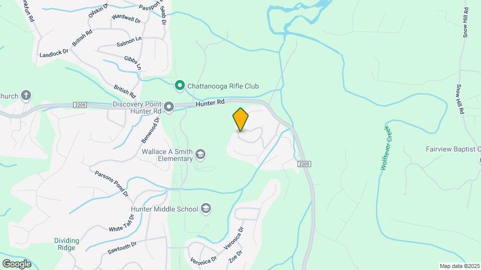 5721 Caney Ridge Cir Map and Location Details