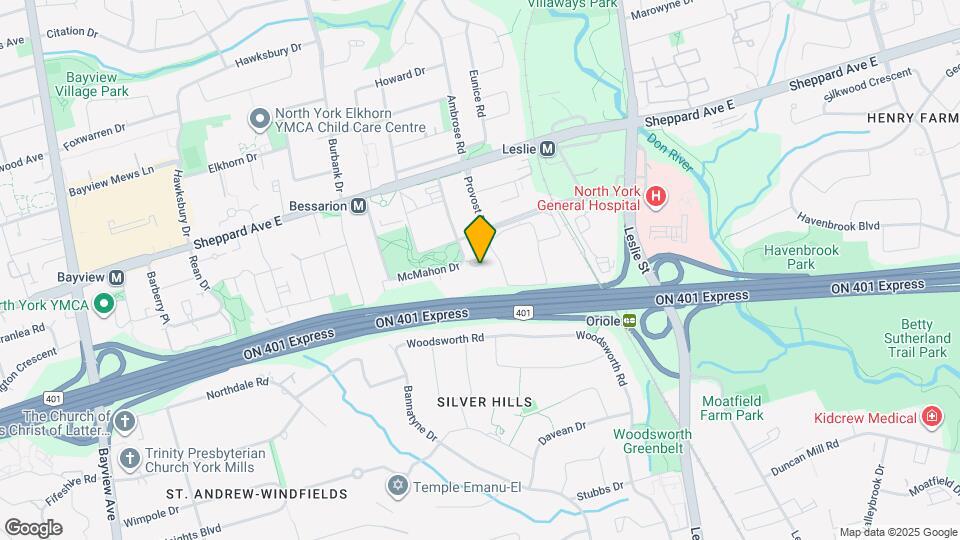 117 Mcmahon Dr Map and Location Details