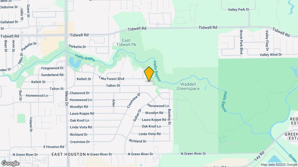 9337 Talton St Map and Location Details