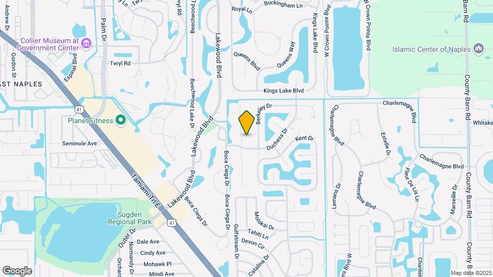 1017 Pine Isle Ln Map and Location Details