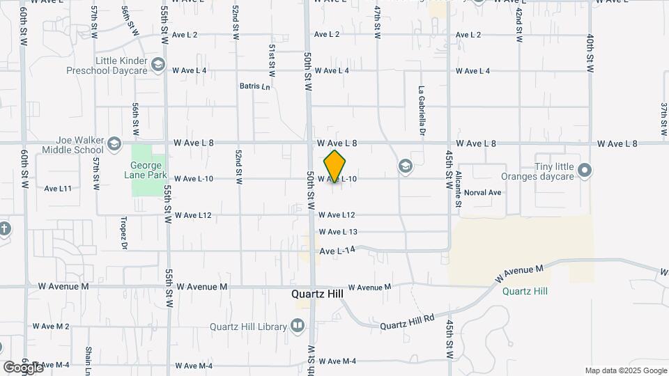 4838 W Avenue L10 Mapa y Detalles de la Ubicación