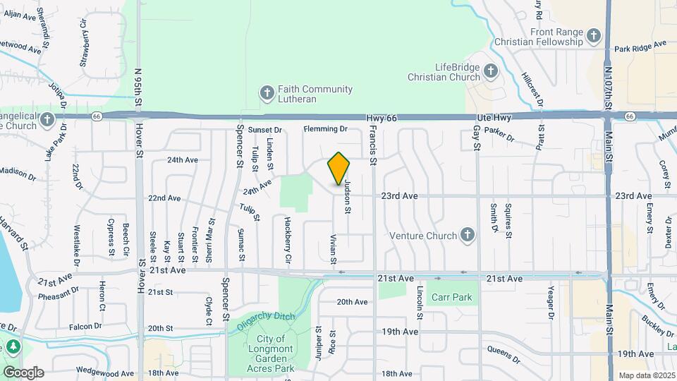 1608 23rd Ave, Unit Current Map and Location Details