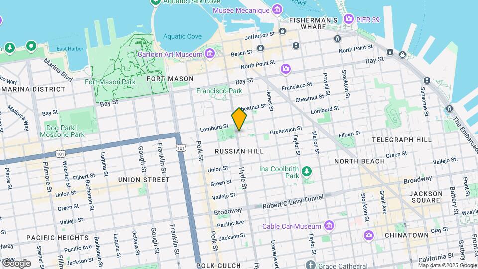 2200 Hyde St Mapa y Detalles de la Ubicación