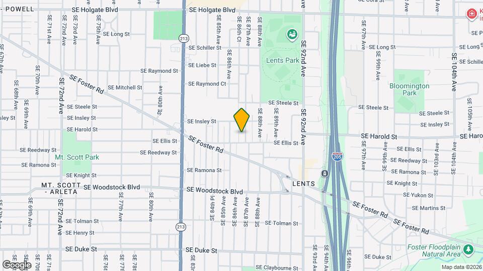 5511 SE 87th Ave Map and Location Details