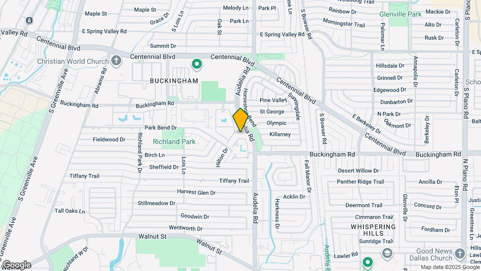 1049 Lakeridge Dr Map and Location Details