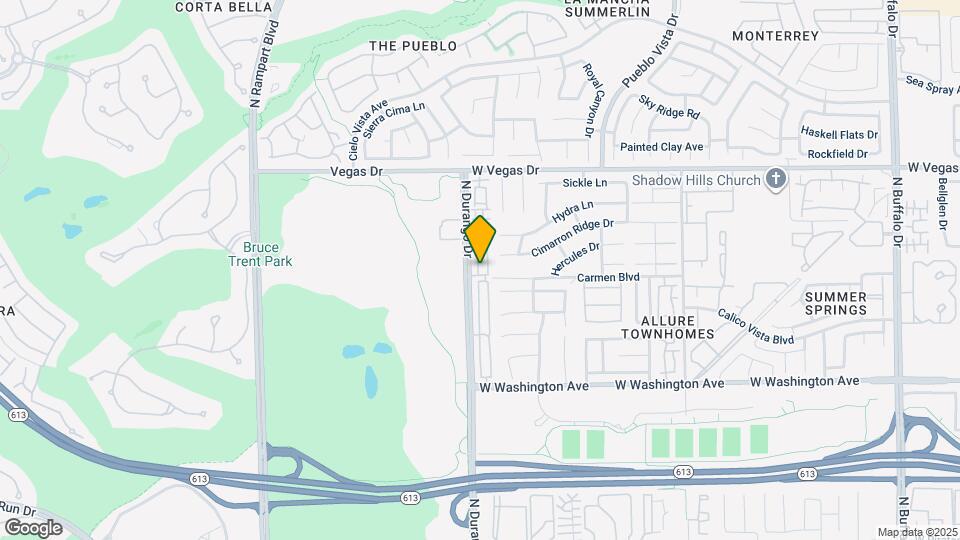 1304 Silver Sierra St Map and Location Details