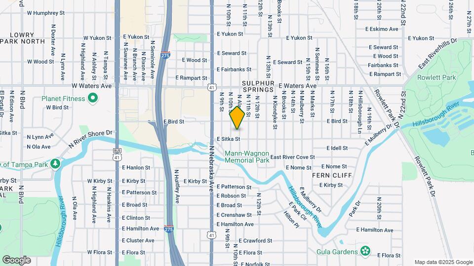 8108 N Alaska St Map and Location Details