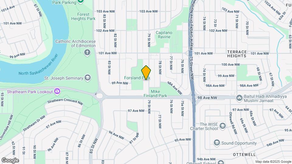 9840 79 St NW Map and Location Details