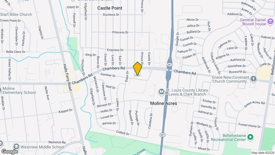 2403 Gardner Dr Map and Location Details