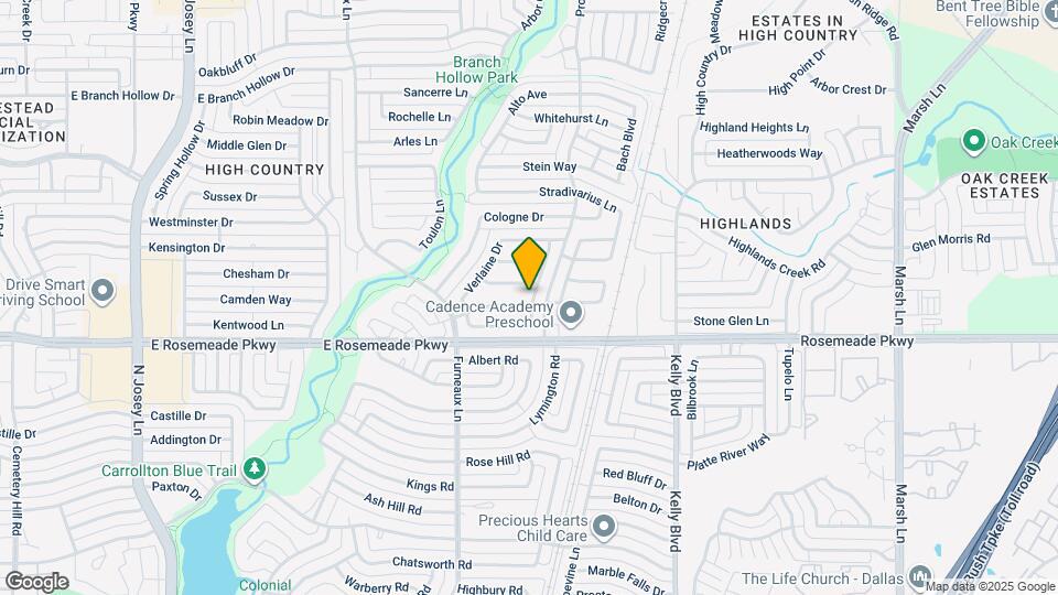 2039 Avignon Dr Map and Location Details