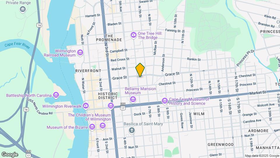 216 N 6th St Mapa y Detalles de la Ubicación