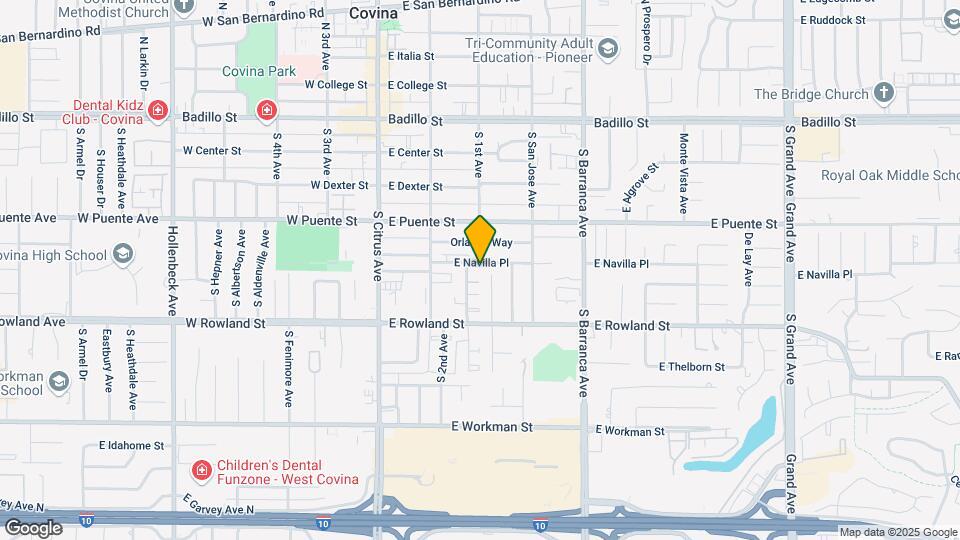 278 E Navilla Pl Mapa y Detalles de la Ubicación