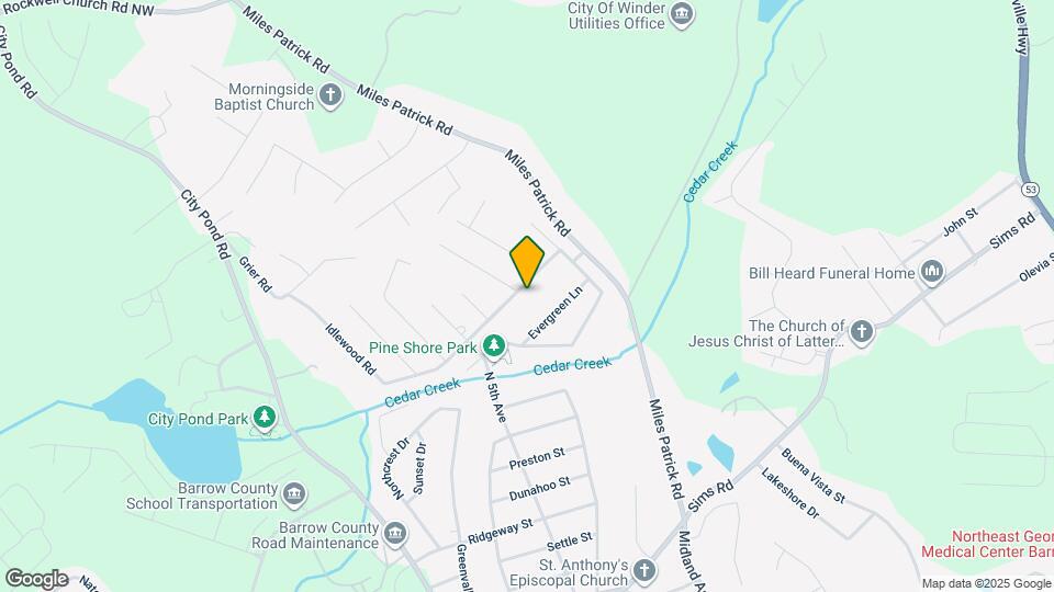 180 Colonial Hills Rd Map and Location Details