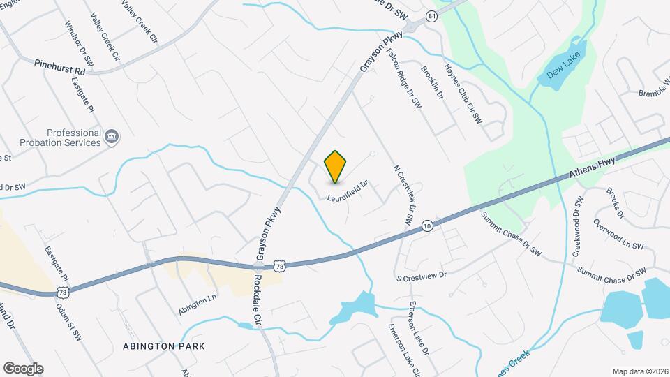 2643 Whispering Pines Dr SW Map and Location Details