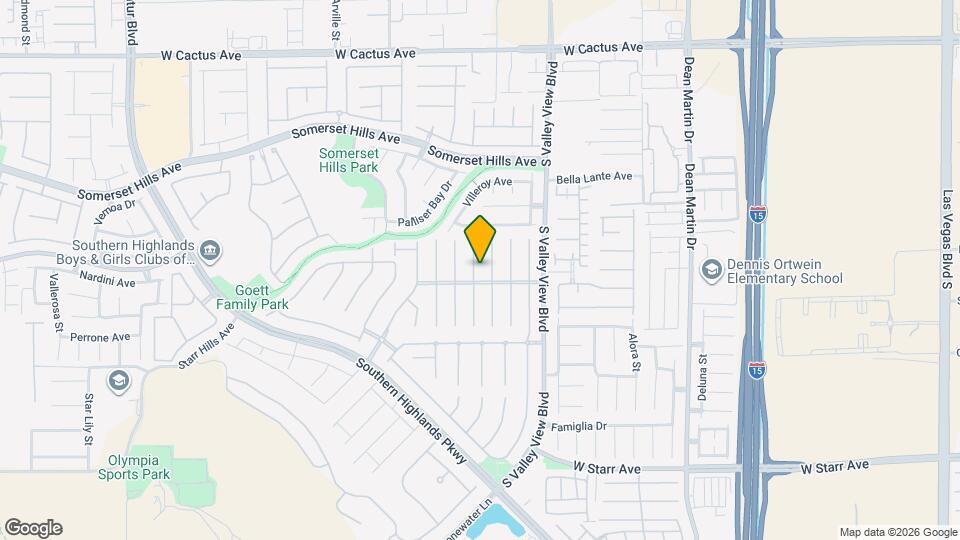 10916 Carberry Hill St Map and Location Details