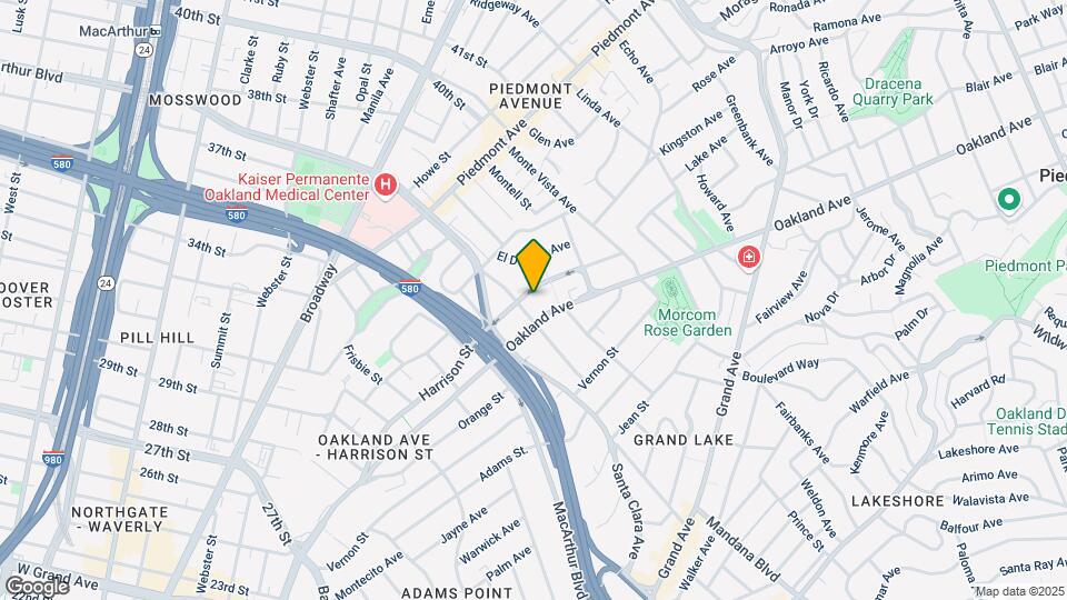 3768 Harrison St Map and Location Details