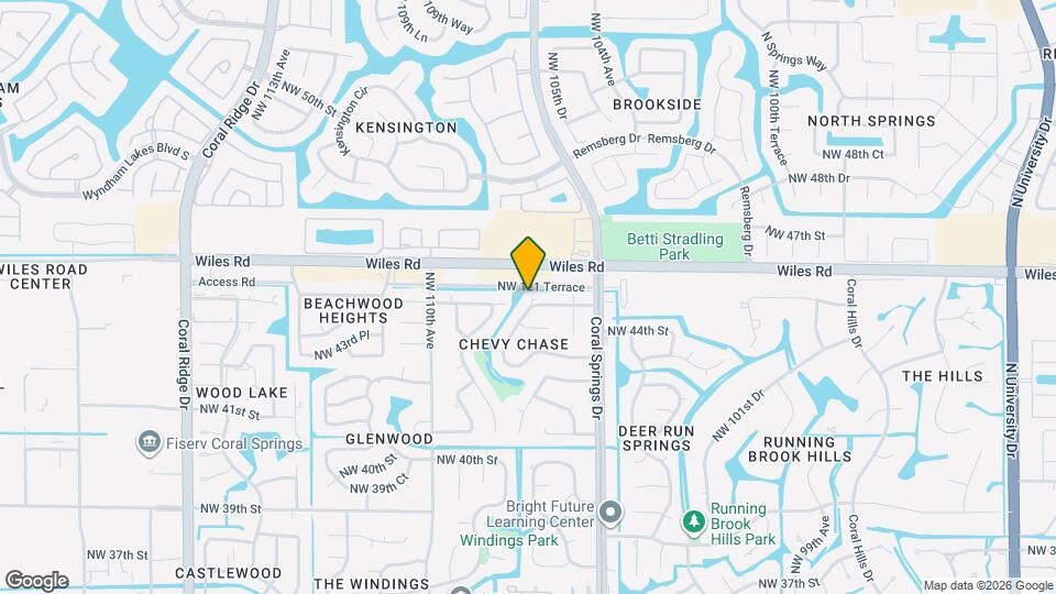 10677 NW 45th St Map and Location Details